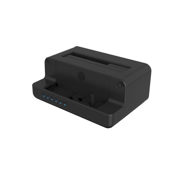 Raidsonic, Icy Box, IB-2914MSCL-C31 Dokking- og kloningsstasjon for M.2 NVMe SSD og 2,5''/3,5'' SATA SSD/HDD
