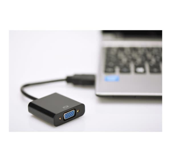 Digitus, HDMI till VGA, HDMI till VGA-omvandlaradapter, DA-70461