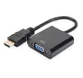 Miniatyrbild 1 av 6: Digitus, HDMI till VGA, HDMI till VGA-omvandlaradapter, DA-70461