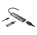 Miniatyrbild 2 av 6: Natec, USB-hubb, Multi-Port Adapter, Fowler Slim