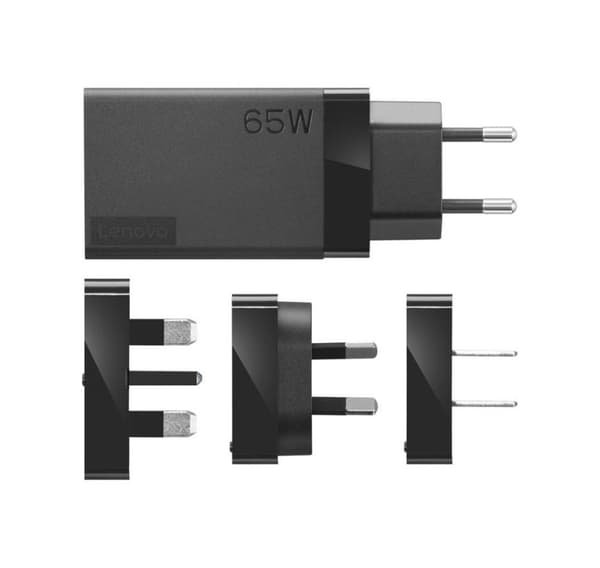 Lenovo, USB-strömadapter, 65W USB-C AC-reseadapter