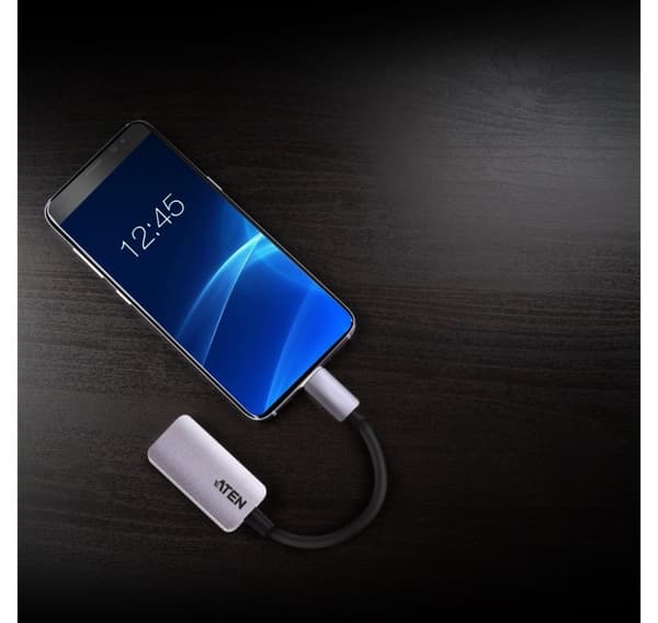 Aten, USB-C till HDMI, USB-C till HDMI 4K Adapter