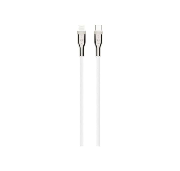 Fast, USB-C/Lightning, flettet kabel, FIXDB-CL12-WH