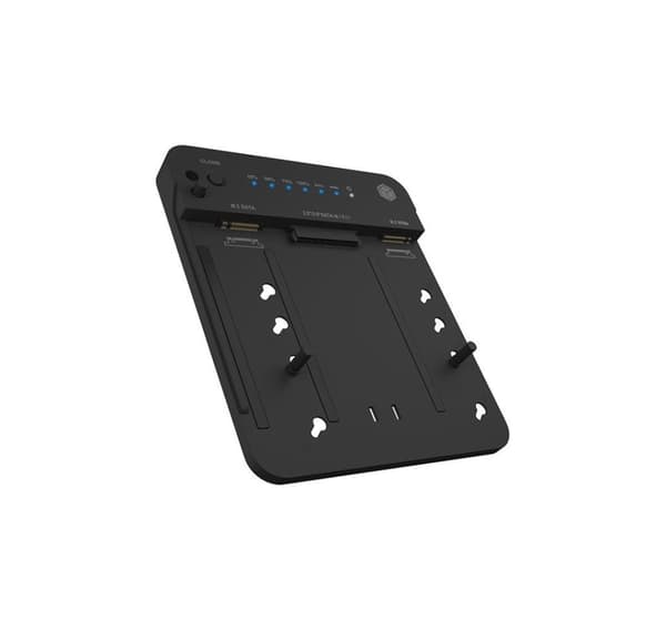 Raidsonic, Icy Box IB-2915MSCL-C31 Dockning & CloneStation för M.2 NVMe & M.2 SATA SSD & 2,5"/3,5" SATA SSD/HDD