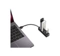 Miniatyrbilde 5 av 7: AXAGON, miniatyr fireports USB 3.2 Gen 1-hub i metall, HUE-M1A