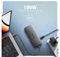 Miniatyrbild 5 av 9: AXAGON, Multiport USB-C 5Gbps nav, HMC-8HLSA