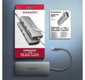 Miniatyrbild 8 av 9: AXAGON, Multiport USB-C 5Gbps nav, HMC-8HLSA
