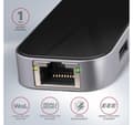 Miniatyrbillede 2 af 7: AXAGON, SuperSpeed ​​USB-C COMBO 6i1 Hub, HMC-6GL