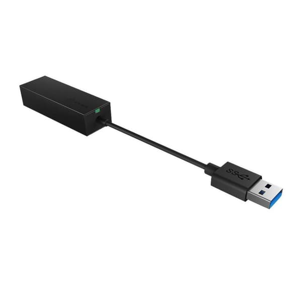 Raidsonic, USB-A - RJ45, USB 3.0 (A-Type) - Gigabit Ethernet -sovitin, IB-AC501a
