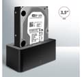 Miniatyrbild 4 av 9: AXAGON, USB 3.0-1x SATA 6G HDD dockningsstation, svart, ADSA-SN