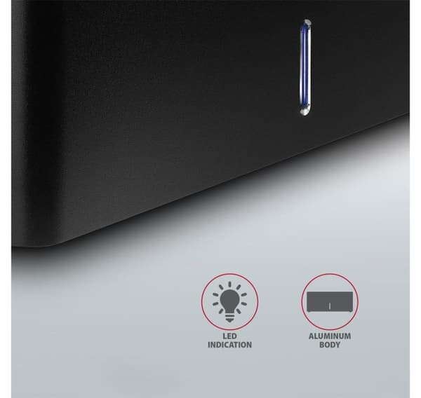 AXAGON, USB 3.0-1x SATA 6G HDD dockstation, sort, ADSA-SN