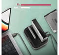 Miniatyrbild 4 av 10: AXAGON, SuperSpeed ​​USB DUAL 2,5"/3,5" HDD/SSD DUAL docka, ADSA-DC