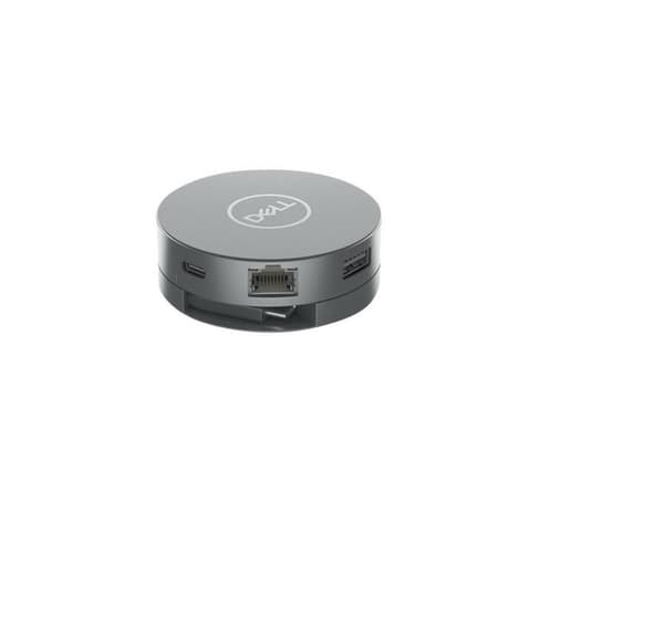 Dell, USB-C-telakka, 6-in-1 USB-C-moniporttisovitin, DA305