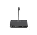 Miniatyrbilde 4 av 7: Digitus, USB-C grafikkadapter, USB-C 3-i-1 trippelskjermadapter (HDMI, DP, VGA)