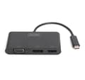 Miniatyrbilde 5 av 7: Digitus, USB-C grafikkadapter, USB-C 3-i-1 trippelskjermadapter (HDMI, DP, VGA)