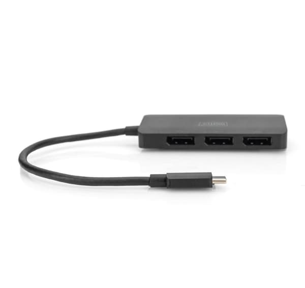 Digitus, 3-portars MST Video Hub (USB-C-3x DisplayPort), DS-45334