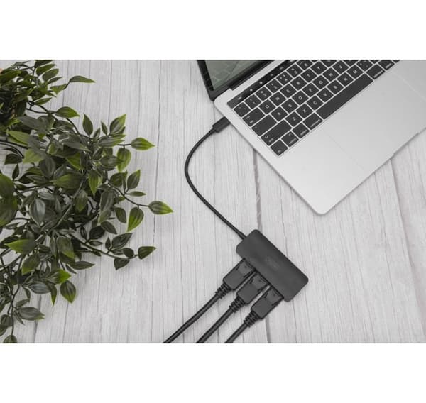 Digitus, 3-portars MST Video Hub (USB-C-3x DisplayPort), DS-45334