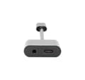 Miniatyrbild 3 av 7: Digitus, Type-C till USB Type-C, USB Type-C adapter/omvandlare, Type-C till USB Type-C med 3,5 mm stereo, AK-300400-002-S