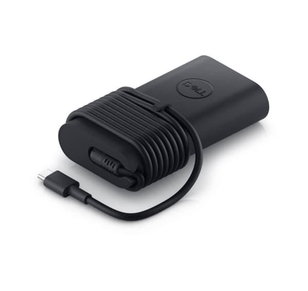 Dell, Adapter, USB-C GaN Slim AC-adapter med strømledning