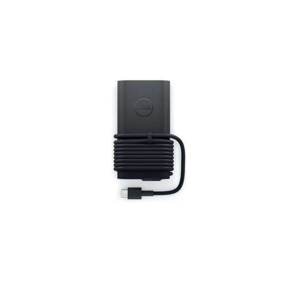 Dell, Adapter, USB-C GaN Slim AC-adapter med strømledning