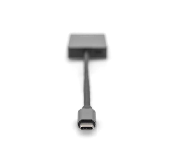 Digitus, USB-C kortläsare, 2 portar, hög hastighet, DA-70333