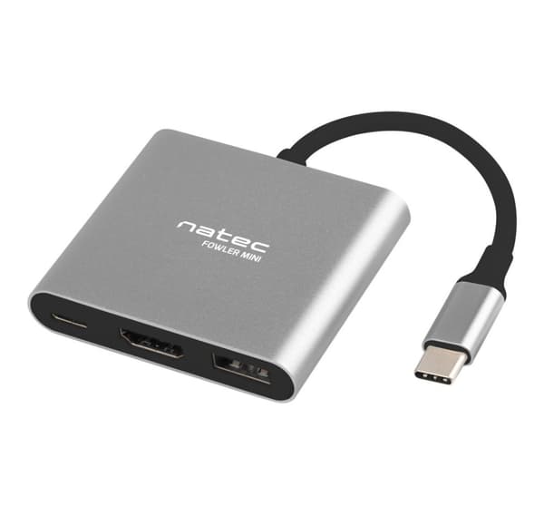 Natec, USB-C Dock, USB-C Multiport Adapter, NMP-1607