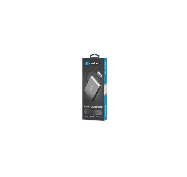 Natec, USB-C Dock, USB-C Multiport Adapter, NMP-1607