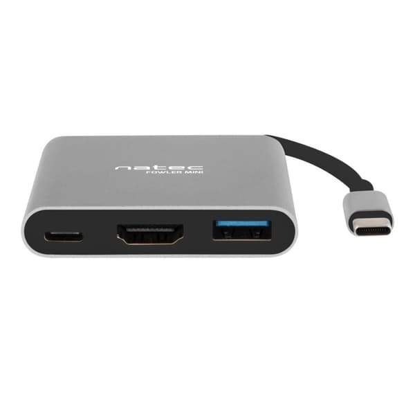Natec, USB-C Dock, USB-C Multiport Adapter, NMP-1607