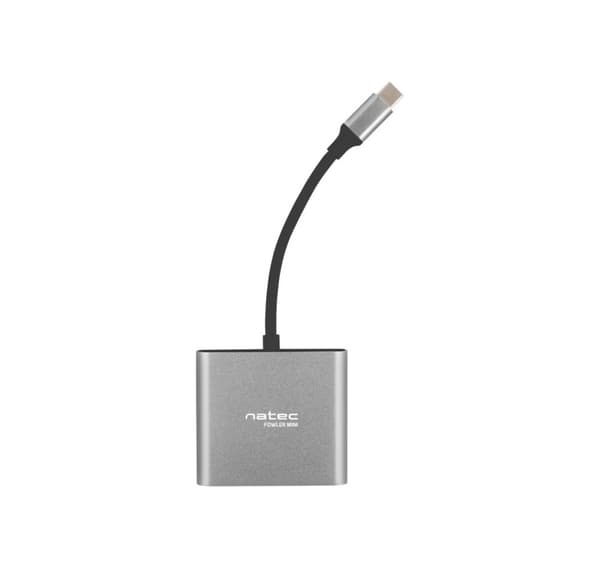 Natec, USB-C Dock, USB-C Multiport Adapter, NMP-1607