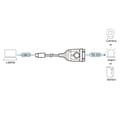 Miniatyrbilde 2 av 2: Aten, USB-C til RS-232, Adapter, UC232C-AT