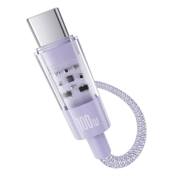 USB A til USB-C-kabel Baseus P10373002511-01 Lilla 2 m