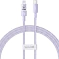 Miniatyrbillede 1 af 6: USB-C til Lightning-kabel Baseus P10373001511-00 Lilla 1 m