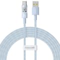 Miniatyrbillede 1 af 6: USB A til USB-C-kabel Baseus P10373002311-01 Blå 2 m