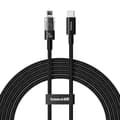 Miniatyrbillede 1 af 6: USB-C til Lightning-kabel Baseus P10373001111-01 Sort 2 m