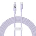 Miniatyrbillede 1 af 6: USB-C til Lightning-kabel Baseus P10373001511-01 Lilla 2 m