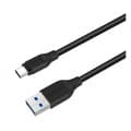 Miniatyrbillede 2 af 2: USB A til USB-C-kabel Aukey CB-AC2 BK Sort 2 m