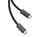 Miniatyrbillede 3 af 8: USB-C til USB-C-kabel Baseus P10311803111-00 Sort 1 m