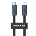 Miniatyrbillede 6 af 8: USB-C til USB-C-kabel Baseus P10311803111-00 Sort 1 m