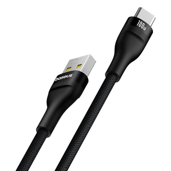 USB A til USB-C-kabel Baseus P10311804111-01 Sort 2 m