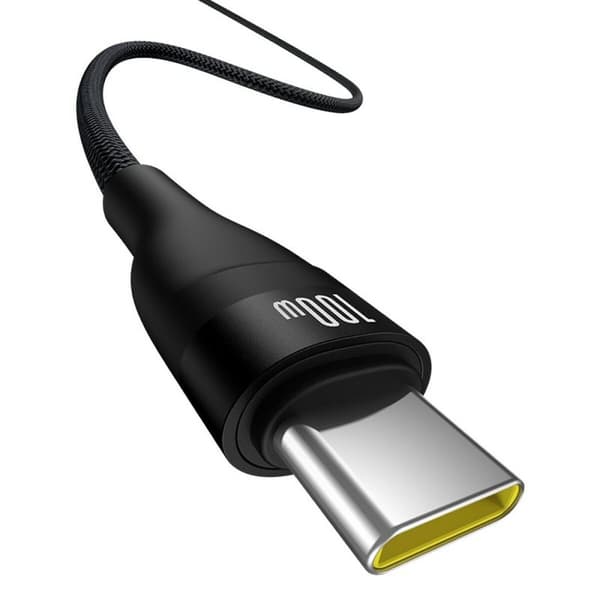 USB A til USB-C-kabel Baseus P10311804111-01 Sort 2 m