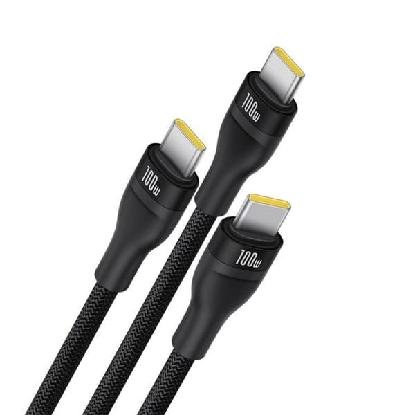 USB-C til USB-C-kabel Baseus P10377503111-00 Sort 1,5 m