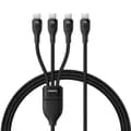 Miniatyrbillede 1 af 7: USB-C til USB-C-kabel Baseus P10377503111-00 Sort 1,5 m