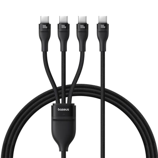 USB-C til USB-C-kabel Baseus P10377503111-00 Sort 1,5 m