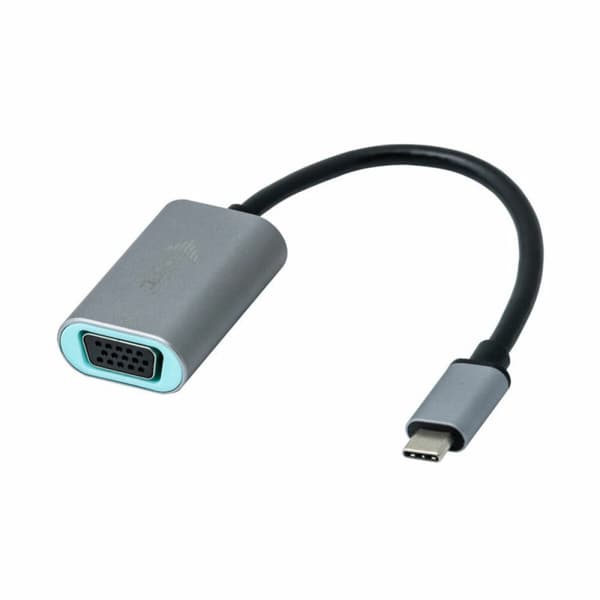 USB C til VGA-adapter i-Tec C31METALVGA60HZ Grå