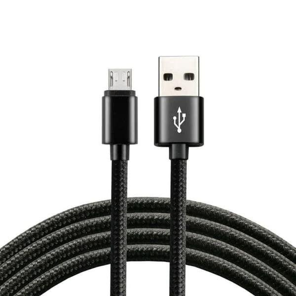 USB-kabel till mikro-USB EverActive CBB-1MB Svart 1 m