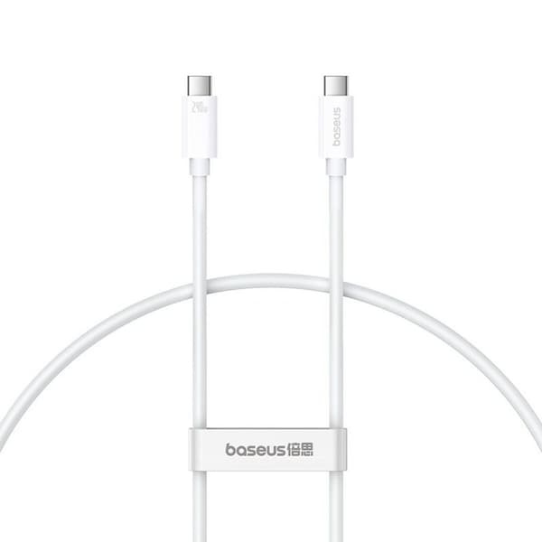 USB-C till USB-C Kabel Baseus P10365200211-02 Vit 1 m