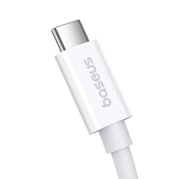 USB-C till USB-C Kabel Baseus P10365200211-02 Vit 1 m