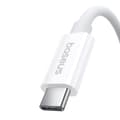 Miniatyrbild 5 av 7: USB-C till USB-C Kabel Baseus P10365200211-02 Vit 1 m