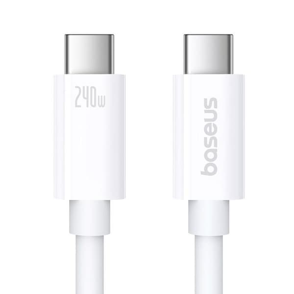 USB-C till USB-C Kabel Baseus P10365200211-02 Vit 1 m