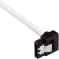 Miniatyrbild 3 av 3: CORSAIR Premium SATA 6 Gbps Vit 60 cm 90 ° mantlad kabel - (CC-8900283)